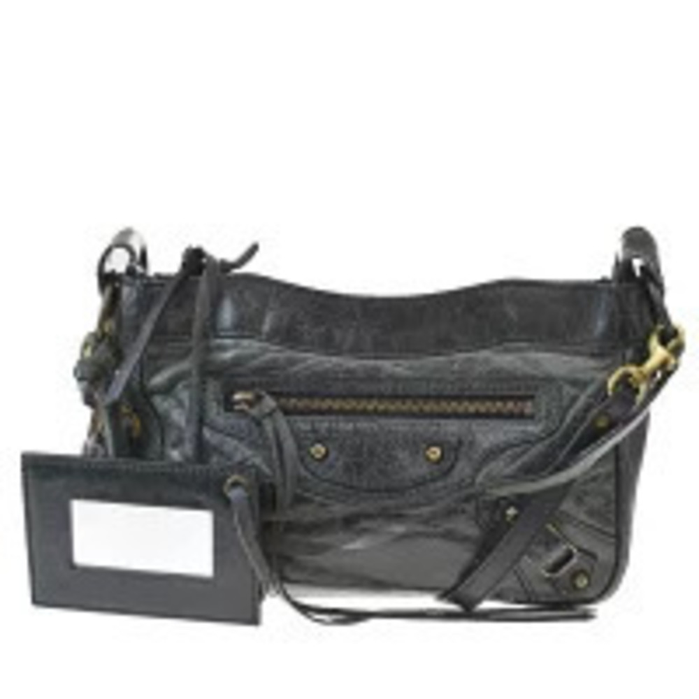 Balenciaga Leather Handbag Gray